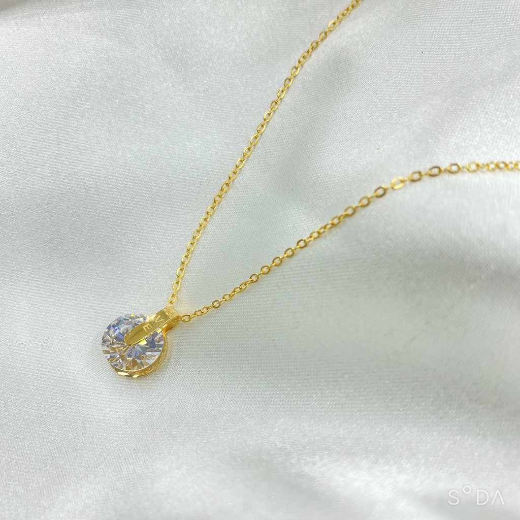 [FreeShip] Dây chuyền nữ titan đá X2-411-1 - CAM KẾT KHÔNG BAY MÀU