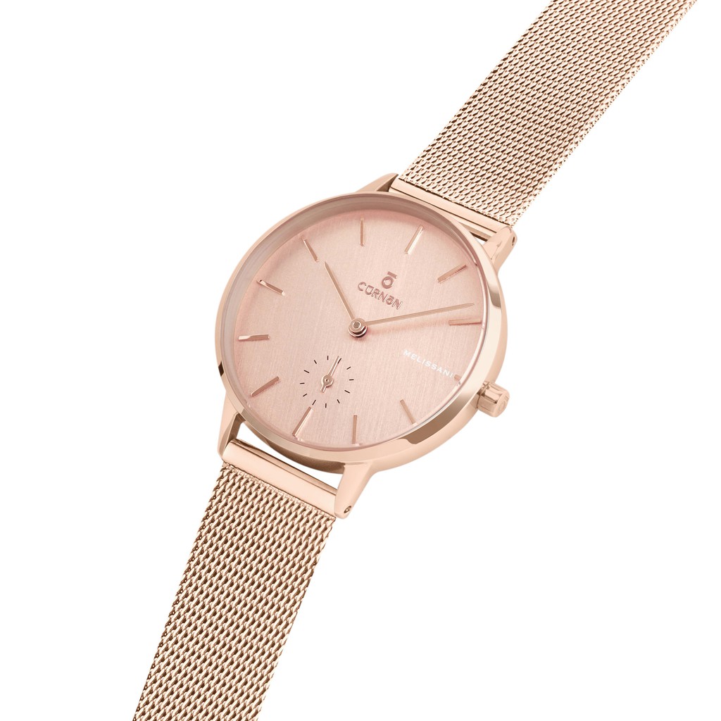 Đồng hồ nữ Curnon dây kim loại rosegold Melissani Autumn - Hàng chính hãng | BigBuy360 - bigbuy360.vn