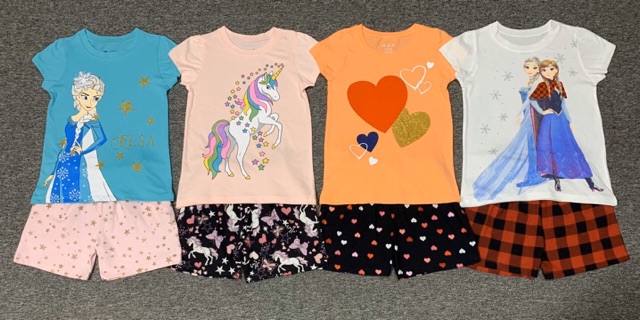 Bộ cottong bé gái