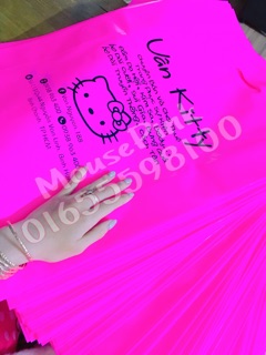 Túi nilong hello kitty( làm theo ý khách)”