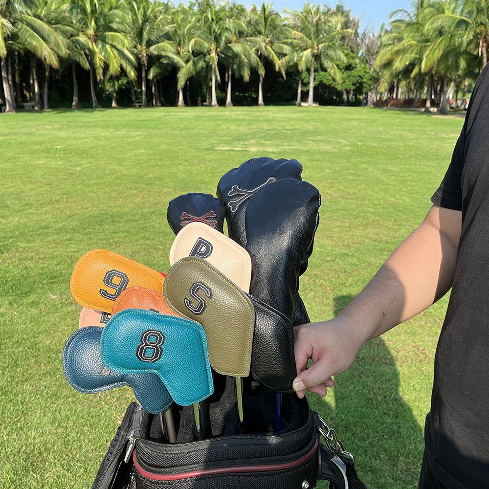 JONYE Bộ 10 Vỏ Bọc Đầu Gậy Đánh Golf 4-9 ASPX