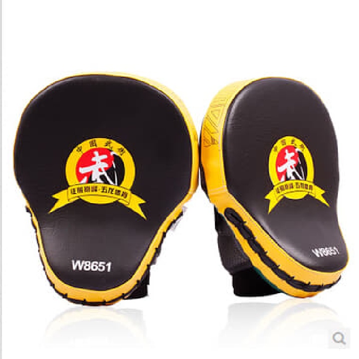 Combo 02 Đích đấm boxing Bàn Tay Walon W8522 + Găng Tay MMA Hở Ngón Walon Chính Hãng