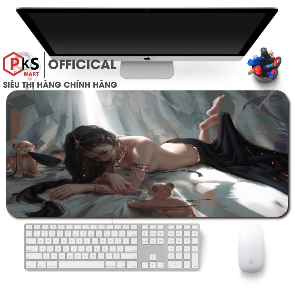 Lót chuột, pad chuột cỡ lớn, nhỏ 80x30, 21x26 asus rog in 3d đẹp bo viền chắc chắn bền bỉ với thời gian