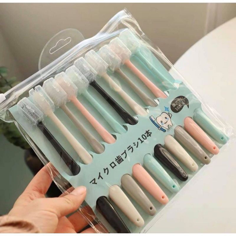 Set 10 bàn chải nhật bản