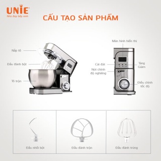 Máy nhồi bột đa năng UNIE EM5