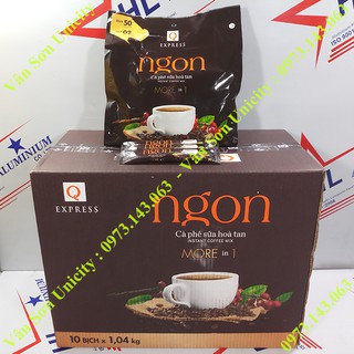 Cà phê Q Express Ngon 52 gói thùng 10 bịch