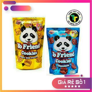 Combo 12 gói - Bánh gấu chấm kem hiệu YoFriend đến từ Thái Lan nhiều vị để chọn bán lẻ loại 30g