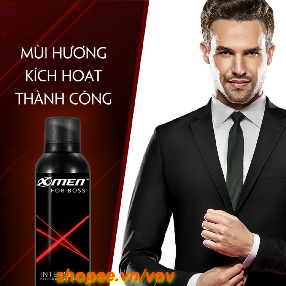 Xịt Khử Mùi Nam 150ml X-Men For Boss Intense Thơm Hương Nước Hoa https://shopee.vn/Keo-X%E1%BB%8Bt-T%E1%BA%A1o-Ki%E1%BB%