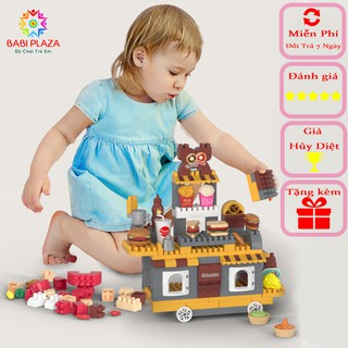 [ Đồ Chơi Mới ] Bộ Lắp Ghép Quầy Hàng Di Động - Quà Tặng Đồ Chơi Trẻ Em Mới 2021