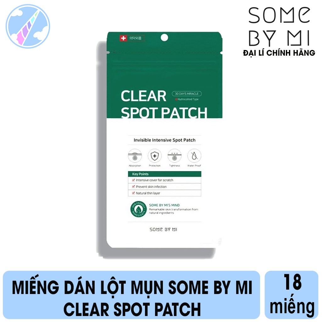 Miếng Dán Lột Mụn Some By Mi Clear Spot Patch 18 Miếng