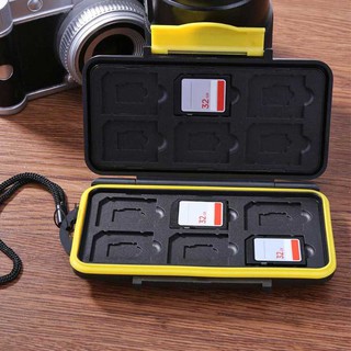 Hộp cứng đựng thẻ nhớ chống sốc 12sd +12tf gọn gàng cho sd/sdhc/thẻ tf