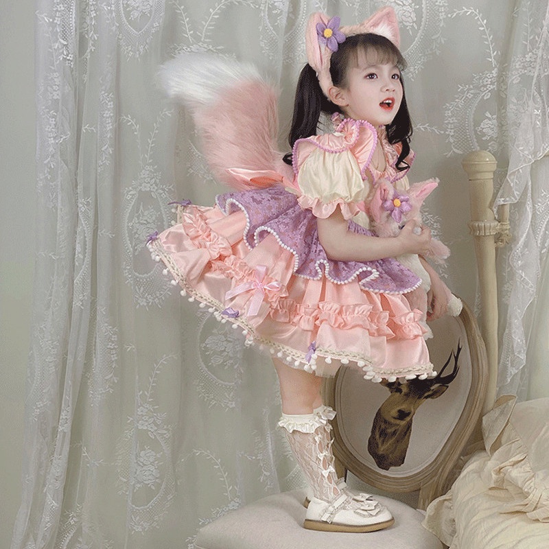 Đầm Công Chúa Lolita 2022 Thời Trang Mùa Hè Mới Cho Bé Gái