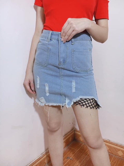 Chân váy vải