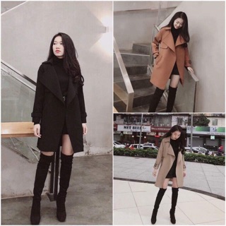 Áo dạ vest dáng dài