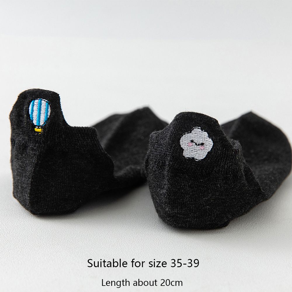 Tất cotton thêu hình thỏ cà rốt hoạt hình đáng yêu dành cho nữ