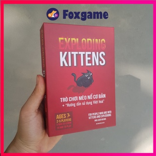 Bộ bài Mèo Nổ Việt Hóa 56 Lá Dày chống nước - Siêu Tiện Lợi