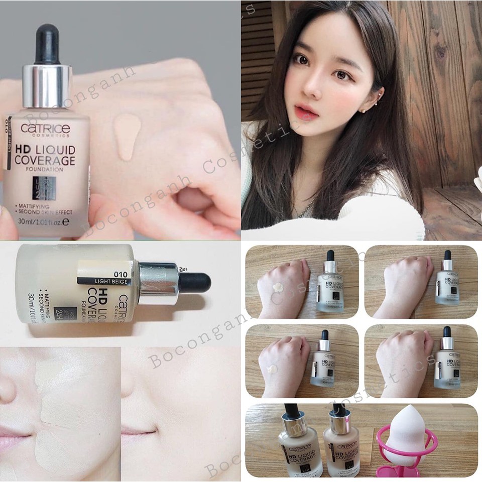 KEM NỀN HD CATRICE LIQUID COVERAGE | BigBuy360 - bigbuy360.vn