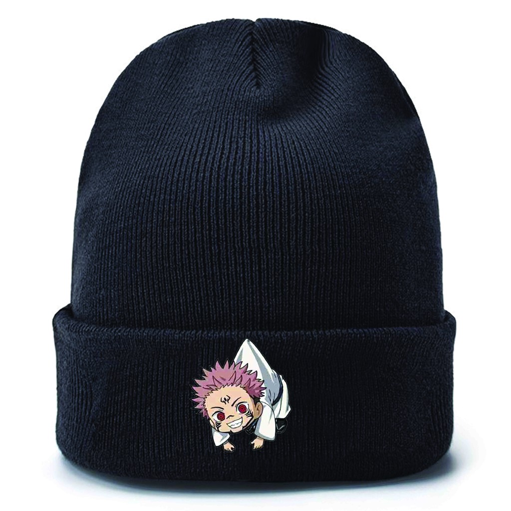 Mũ len in hình JUJUTSU KAISEN CHÚ THUẬT HỒI CHIẾN ver TREO anime chibi xinh xắn thời trang nam nữ