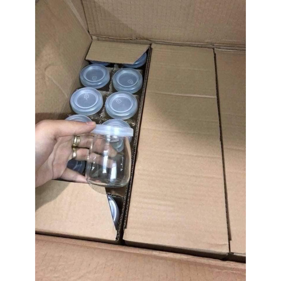 Lọ thuỷ tinh cao cấp làm sữa chua có nắp | BigBuy360 - bigbuy360.vn