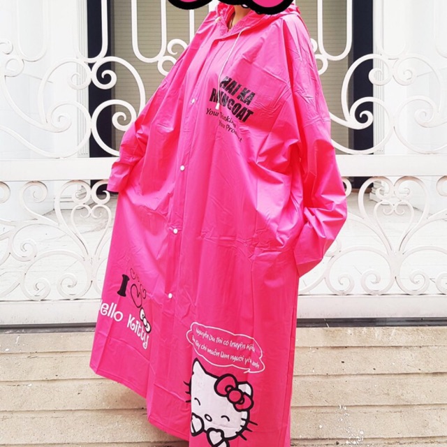 Áo mưa Hello Kitty