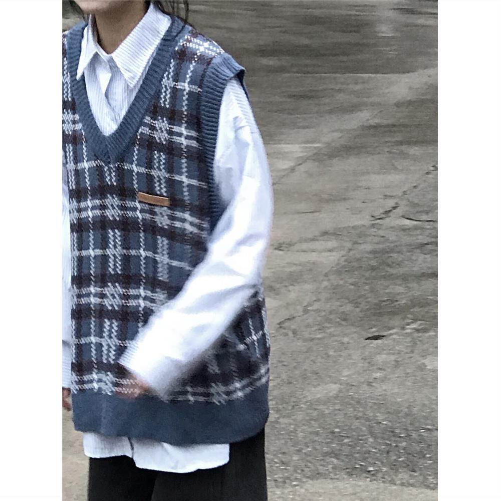 【Yuki】Áo gile kẻ sọc phong cách Hàn quốc Mẫu Mới | BigBuy360 - bigbuy360.vn