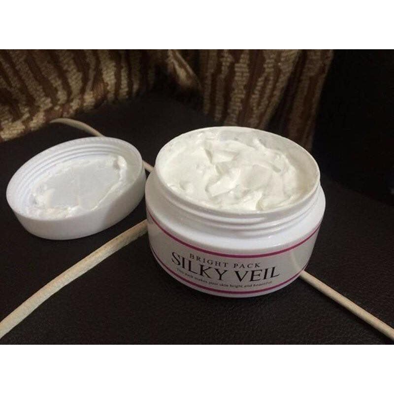 Kem dưỡng trắng da Silky Veil👒 ( Dành cho mặt và body) 100gr.