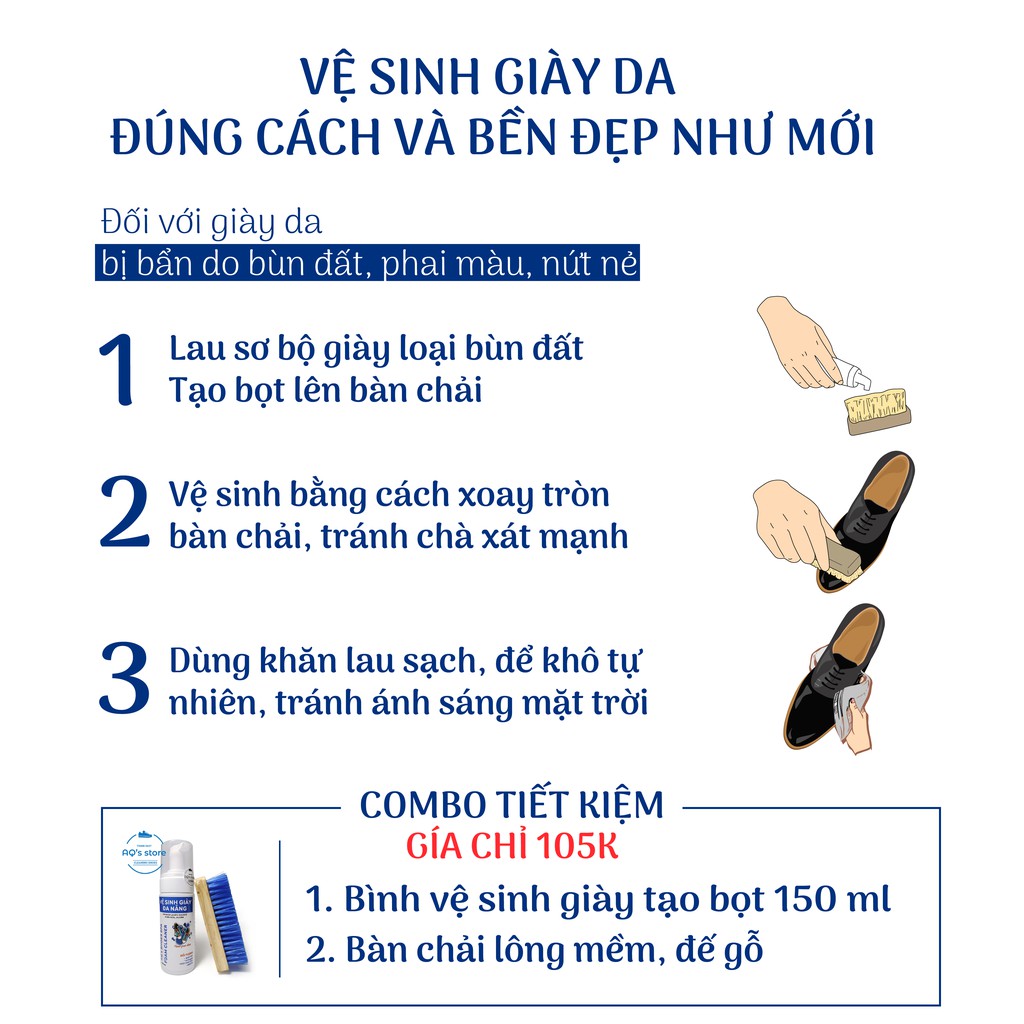 [Quà hấp dẫn]Vệ sinh giày Đa Năng + tặng kèm 1 bàn chải đa năng