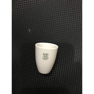 Chén nung bằng sứ 15ml, cao thành - Jipo/Tiệp Khắc, (cái)