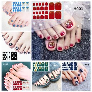 ✨ ✨Nhãn Dán Móng Chân Chống Nước Thân Thiện Với Môi Trường H001-040