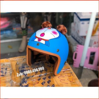 Mũ bảo hiểm 3/4 doremon