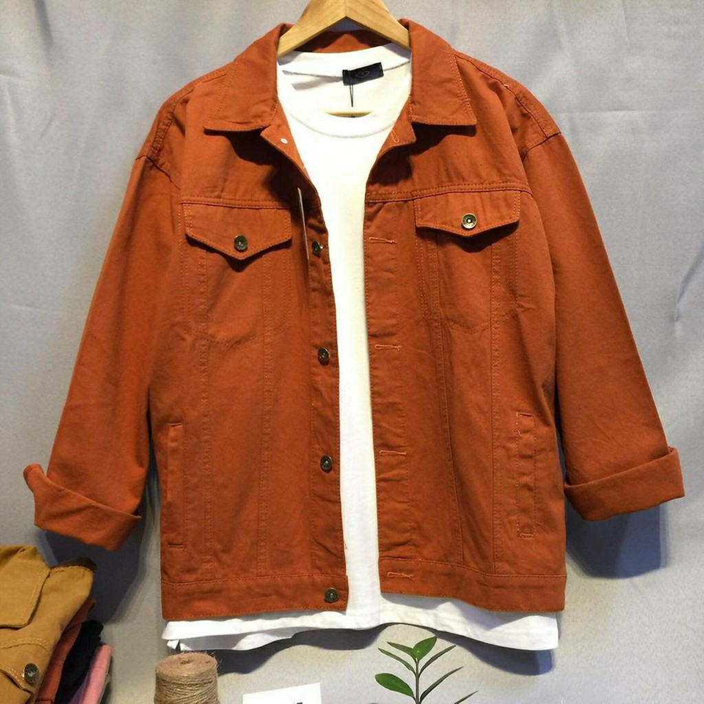 Áo khoác KAKI JEAN Nam Nữ Nhiều  màu Hot trend 2021 Unisex - 4 SIZE M, L, XL, XXL | BigBuy360 - bigbuy360.vn