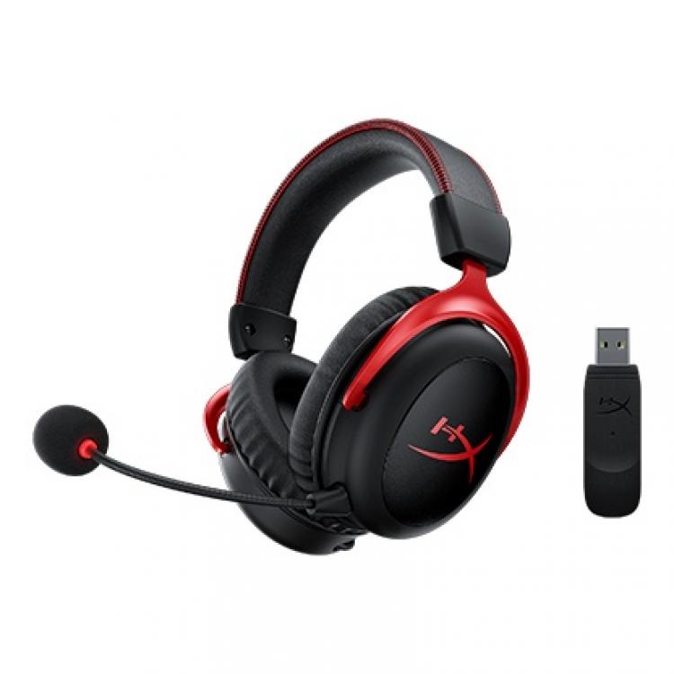 Tai nghe hyperx cloud ii wireless chĩnh hãng gaming chụp tai không dây có dây có mic cao cấp giá rẻ bluetooth led rgb 2a