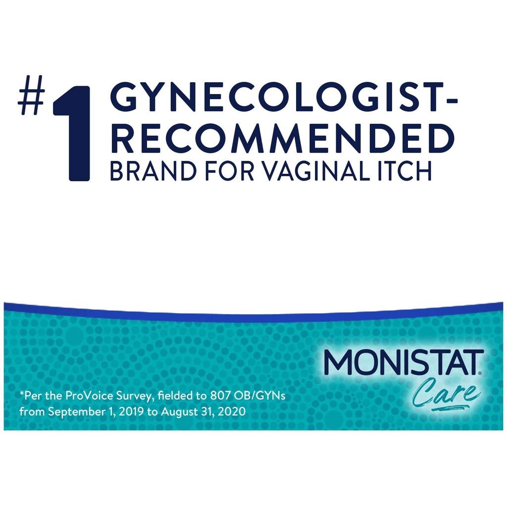 MONISTAT Care Maximum Strength Instant Itch Relief Spray - Xịt giảm ngứa tức thì dành cho vùng kín 57g