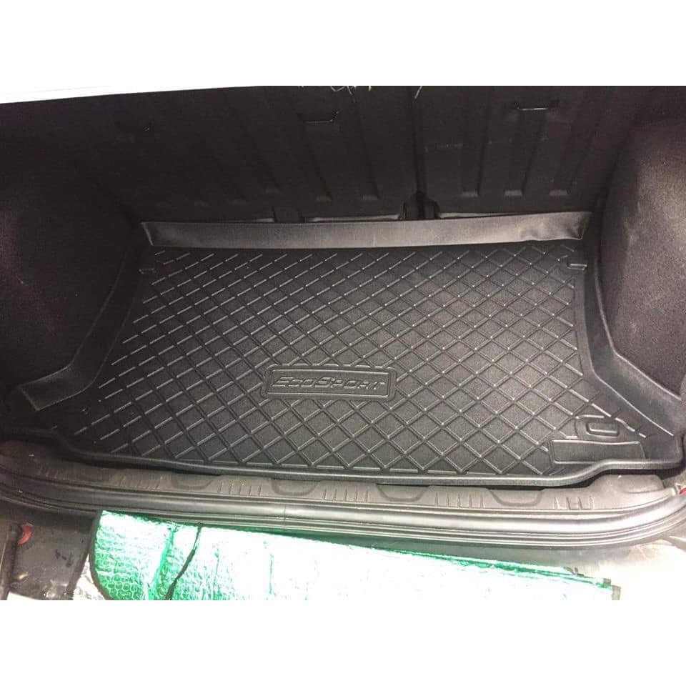 Lót cốp nhựa dẻo xe Ford Ecosport 2015 2016 2017 2018 2019