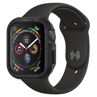 Ốp chống sốc hàng hiệu Spigen Rugged Armor cho Apple Watch Series SE / 6 / 5 / 4