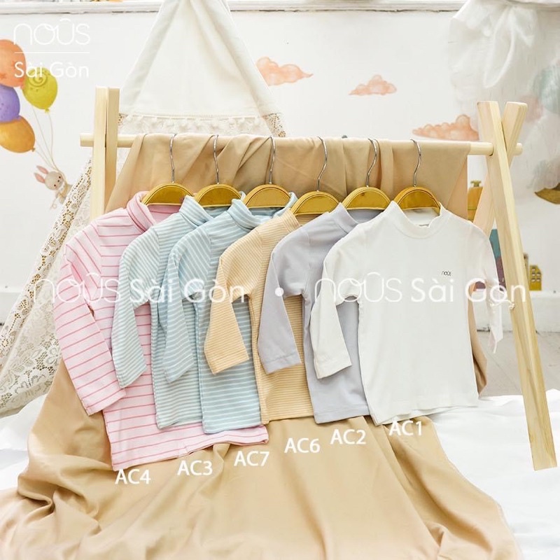 Áo cổ lọ Nous 3cm