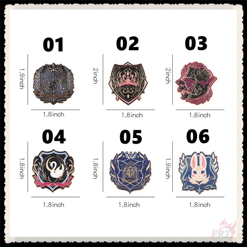 ★ Ghim Cài Áo Đồng Phục JK ★ 1 Huy Hiệu Gài Áo Hình Thiên Nga, Thỏ, Hoa Hồng Vintage