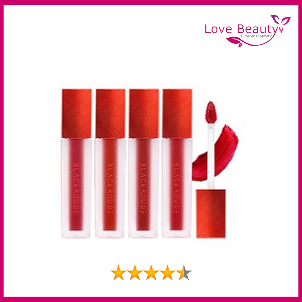 [ Ver 1-2-3-4] Son Kem Lì Black Rouge Air Fit Velvet Tint Hàn Quốc Chính Hãng