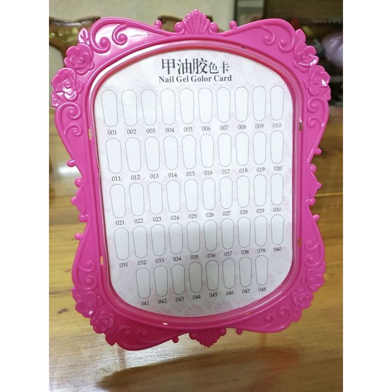 Khung trưng mẫu Nail để bàn