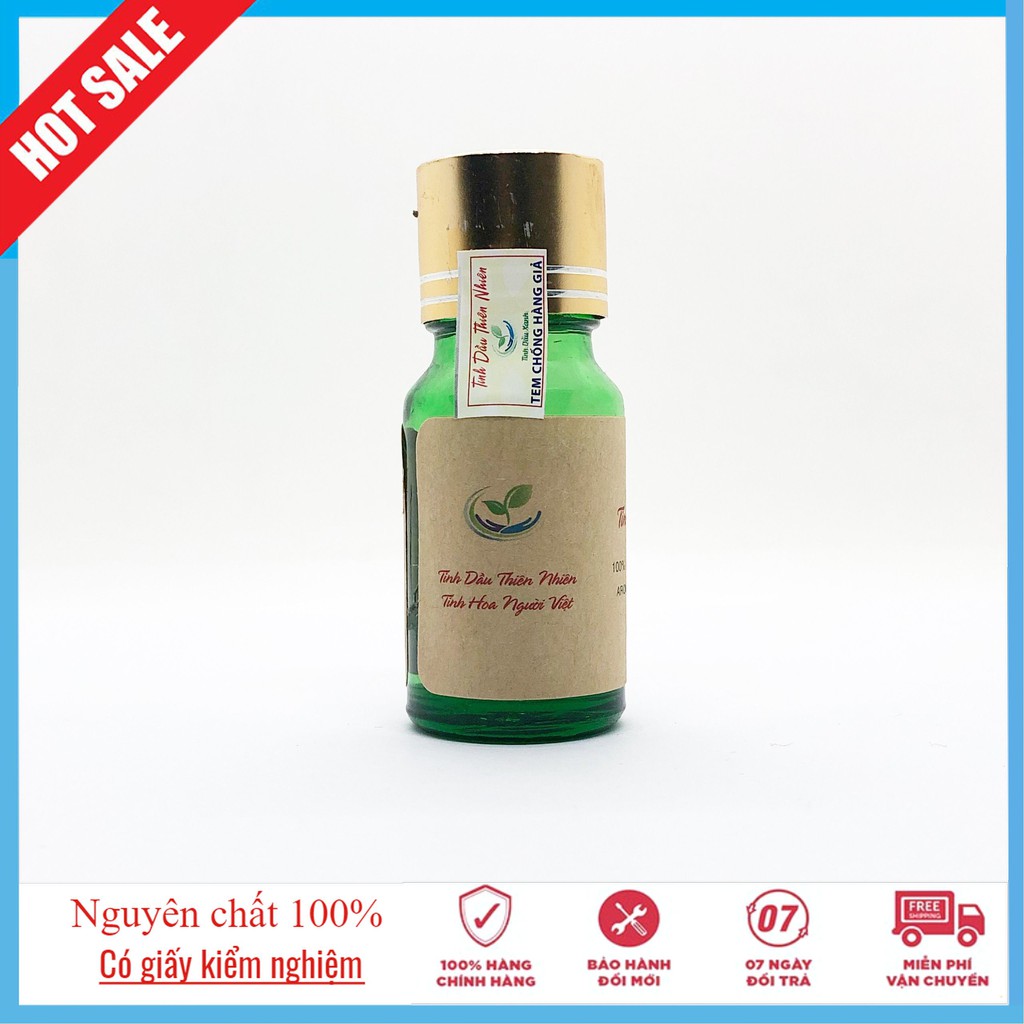 [NGUYÊN CHẤT] Tinh dầu Quế 10ml - Tinh dầu thư giãn,thơm phòng Chính hãng tinh dầu xanh Thái Nguyên