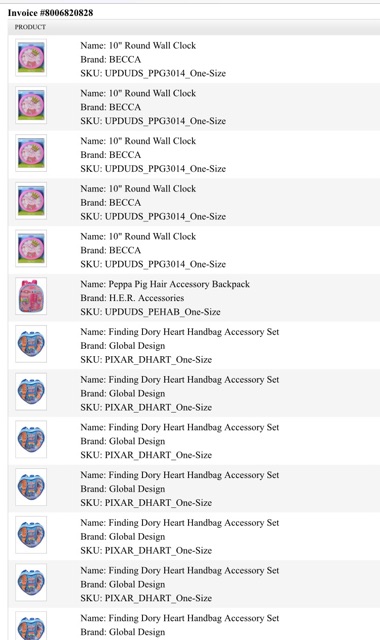 Đồng hồ Peppa Pig treo tường xinh xắn UPDUDS_PPG301 nhập từ Mỹ có bill