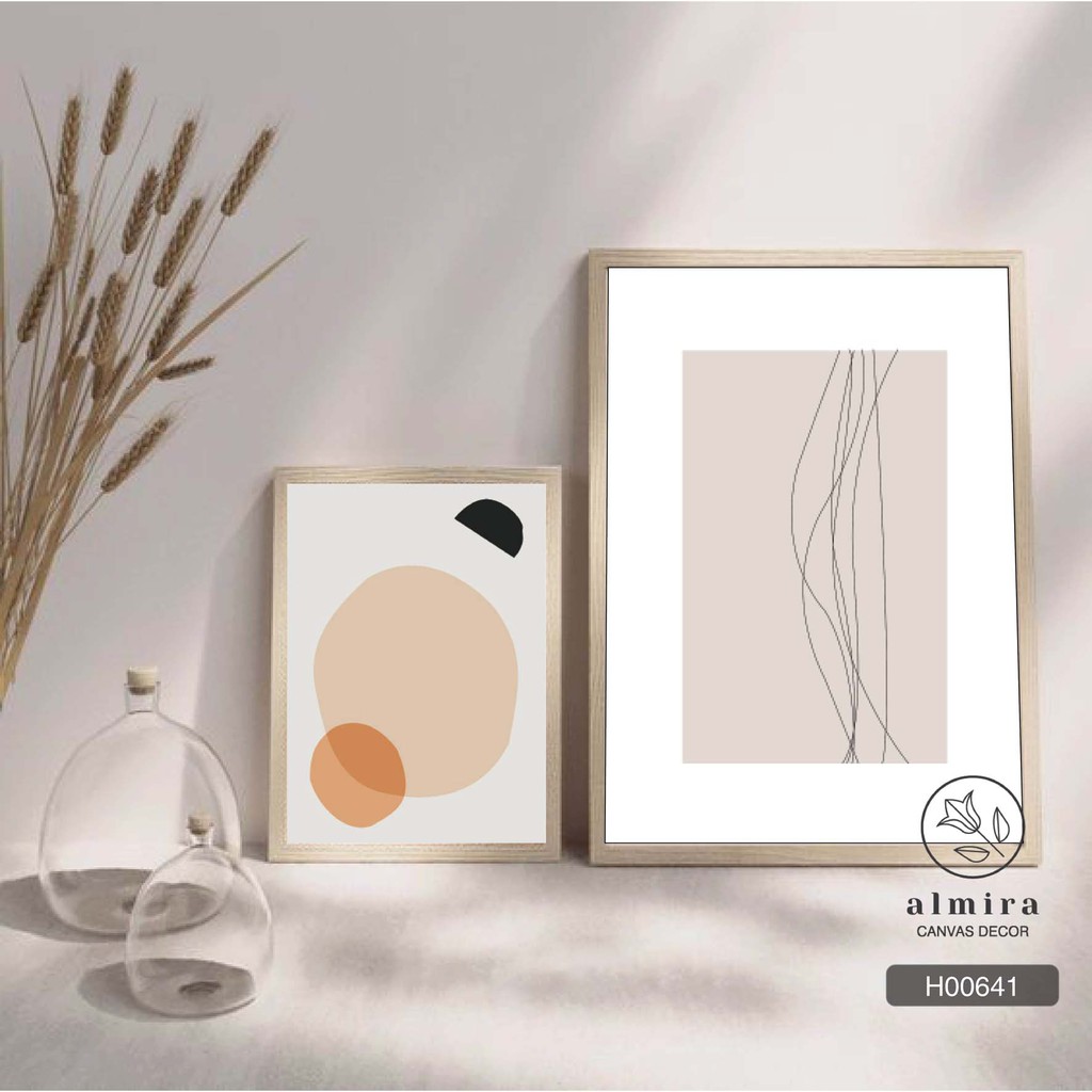 🥔 Tranh treo đơn giản bằng vải canvas siêu nhẹ - tặng đinh treo tường 3 chân [H006] | BigBuy360 - bigbuy360.vn