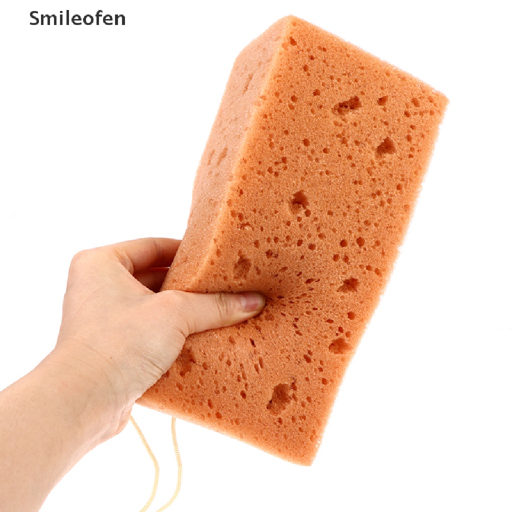 1 Mút Xốp Mềm Vệ Sinh Xe Hơi Hình Tổ Ong
