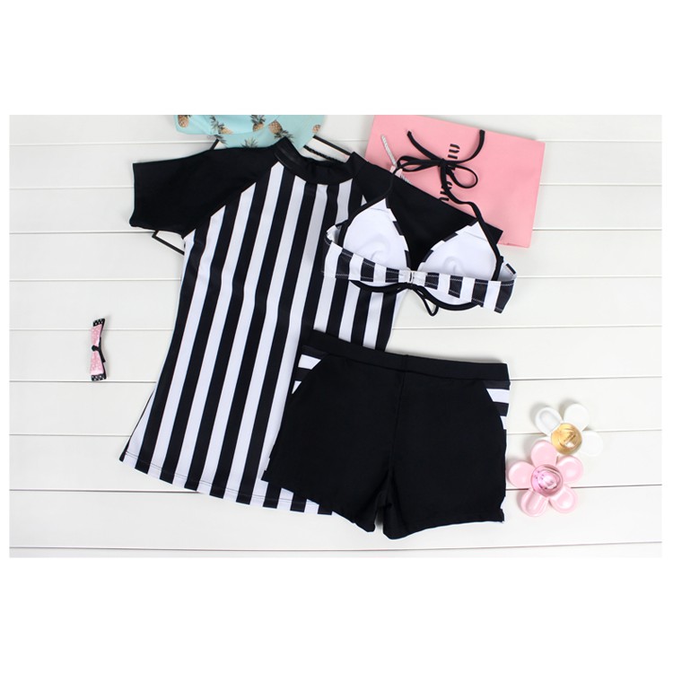 Đồ bơi nữ tay ngắn kiểu dáng thể thao-2 màu | BigBuy360 - bigbuy360.vn