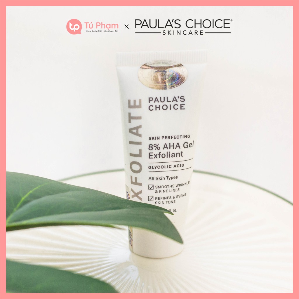 Gel Tẩy Da Chết Paula's Choice Skin Perfecting 8% AHA Gel Exfoliant 15ml