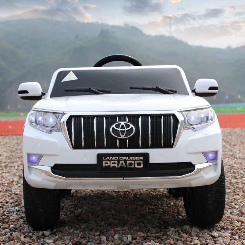 Ô tô điện trẻ em kiểu dáng Toyota Prado Vn601(bánh cao su ghế da)