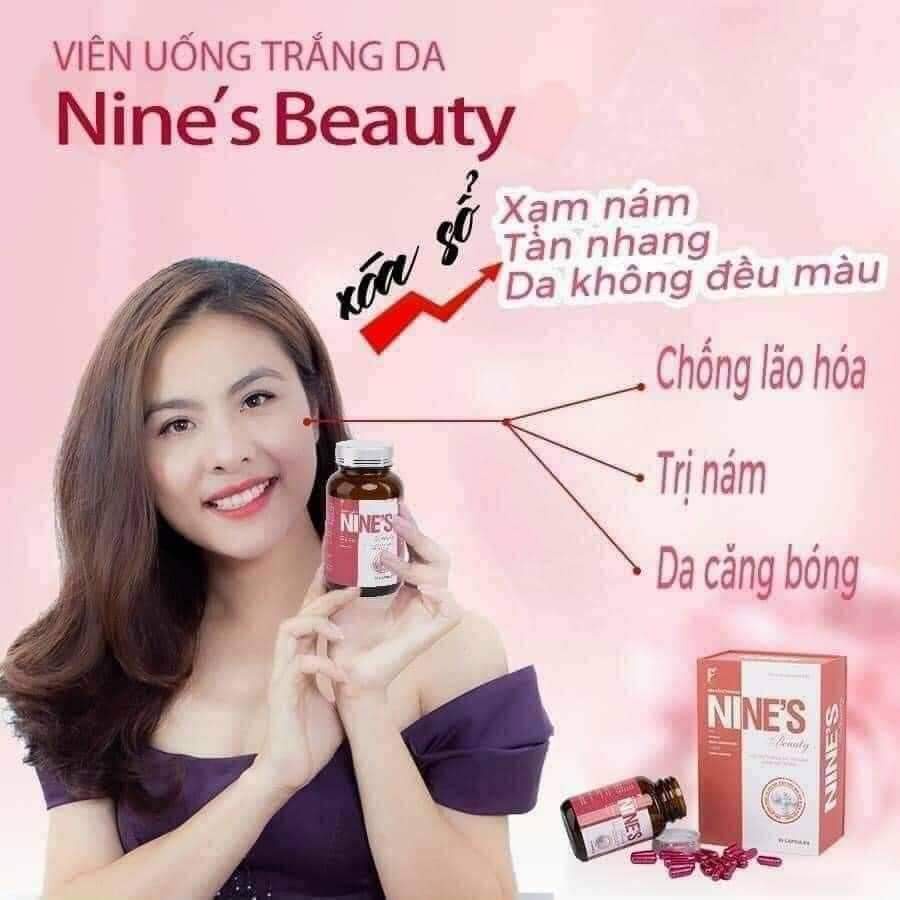 Viên uống trắng da cân bằng nội tiết NINES