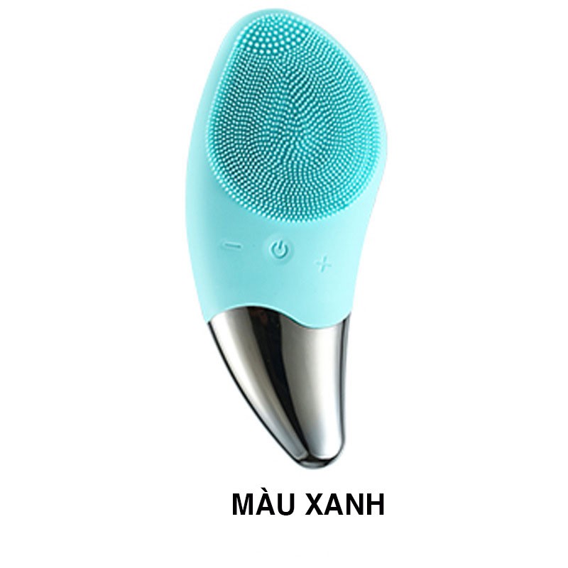 [Hàng Chuẩn] Máy Rửa Mặt Đa Năng Silicon mini Tích Hợp Sóng Âm Sonic Facial Brush. 1 Đổi 1 Trong 7 Ngày | BigBuy360 - bigbuy360.vn