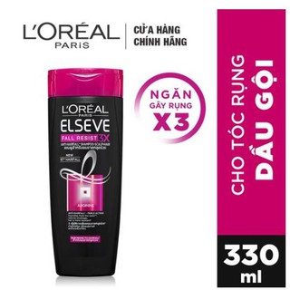 Dầu gội ngăn gãy rụng tóc L'Oreal Paris Elseve Fall Resist 3X Shampoo 330ml