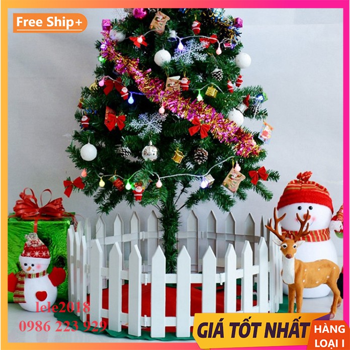 Hàng rào cây thông Noel cao 20cm, dài 1m6